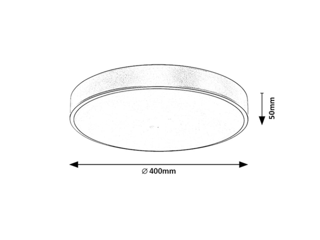 Plafoniera Rabalux Tesia Gold 71037