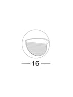 Spot aplicat exterior fatade/trepte Nova Luce KRYPTON 710446