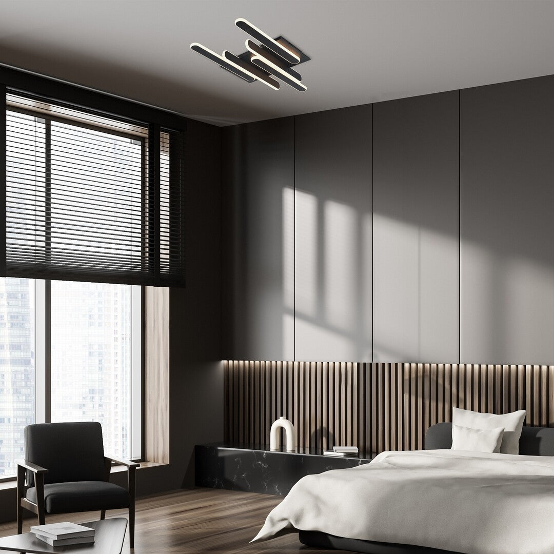 Plafoniera Rabalux Sindri Black 71050