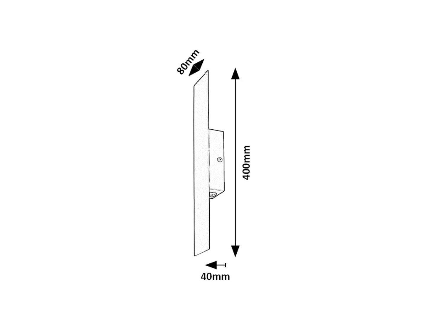 Aplica Rabalux Ampel Black 71057