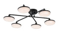 Lustra Rabalux Madi Mat Black 71063