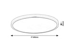Plafoniera Rabalux Paulos Black 71074