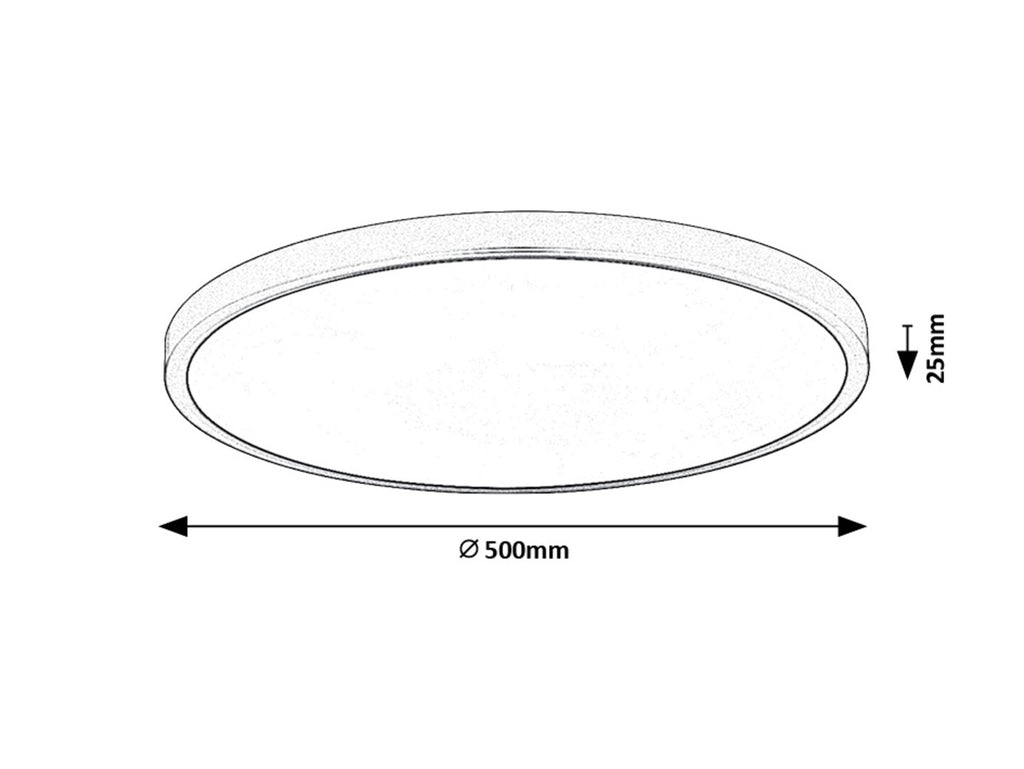 Plafoniera Rabalux Paulos White 71075