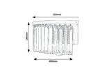 Aplica Rabalux Eloisa Black 71092