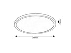 Plafoniera Rabalux Gonzalo Black 71096