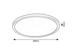 Plafoniera Rabalux Gonzalo Black 71097