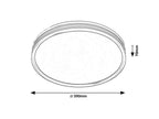 Plafoniera Rabalux Epora Mat Black 71118