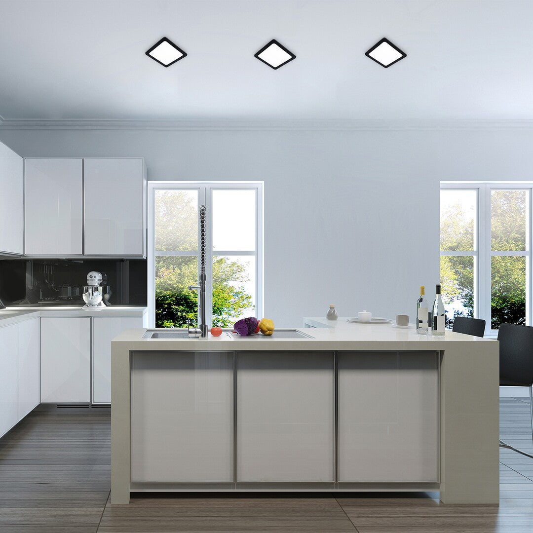 Spot incastrat slim fix Rabalux Shaun2 Black 71228