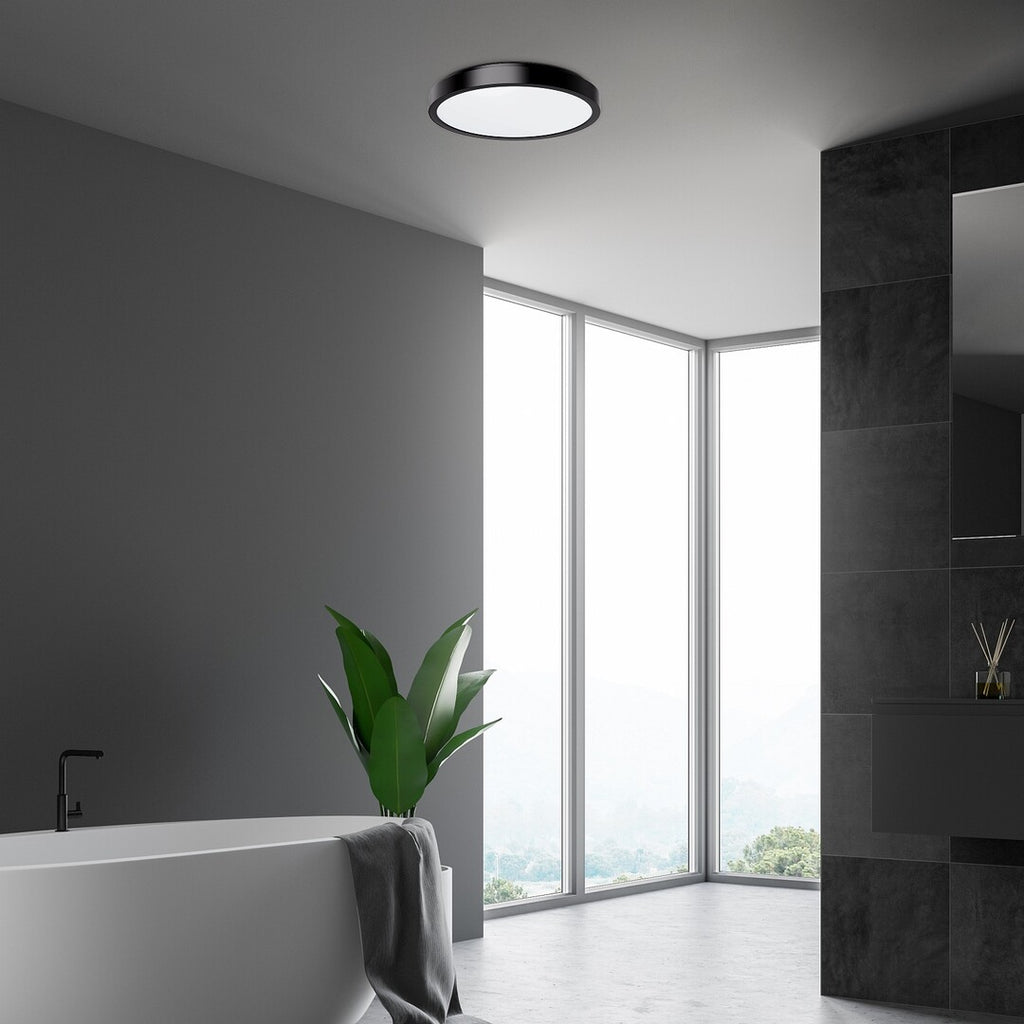 Plafoniera baie Rabalux Samira Black 71253