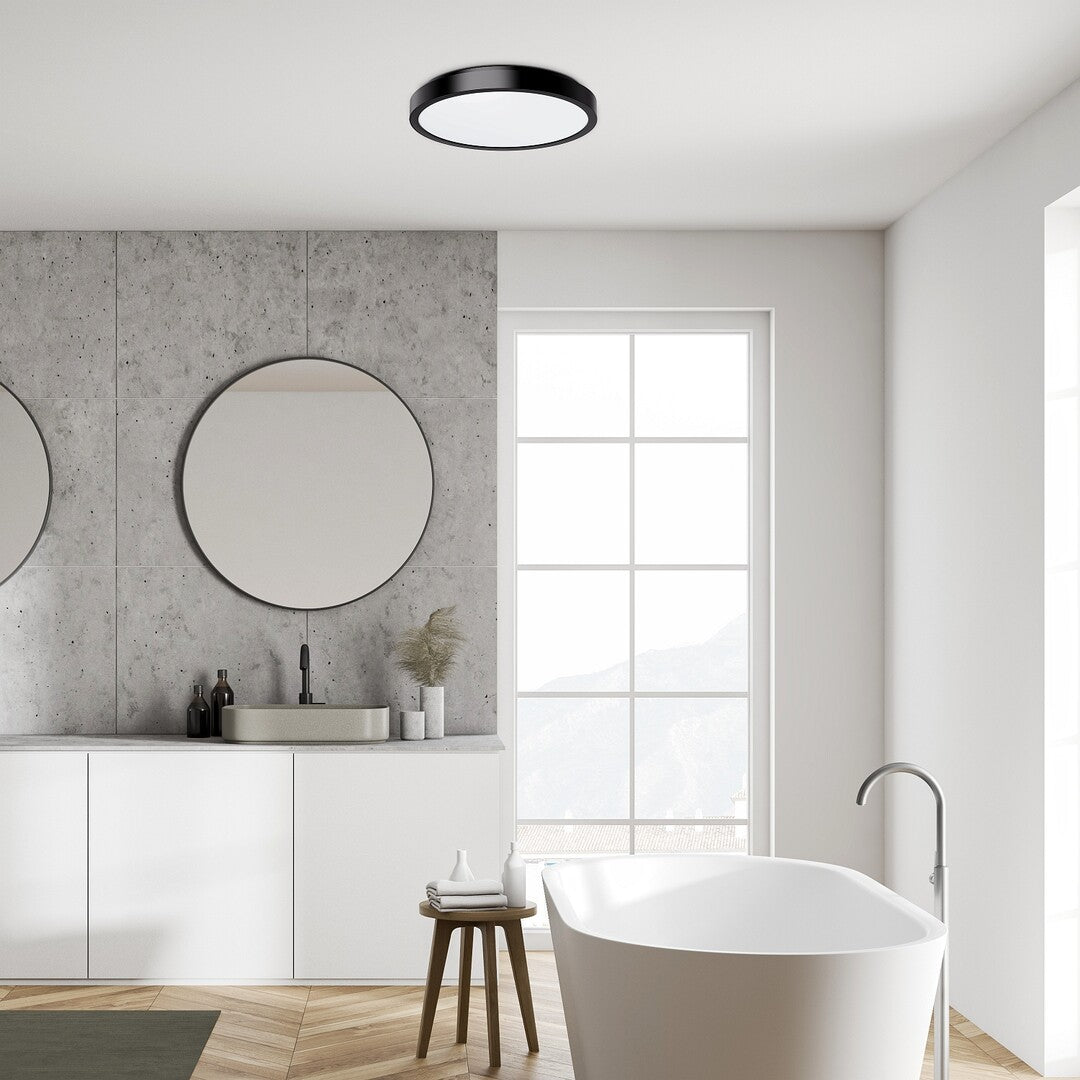 Plafoniera baie Rabalux Samira Black 71254