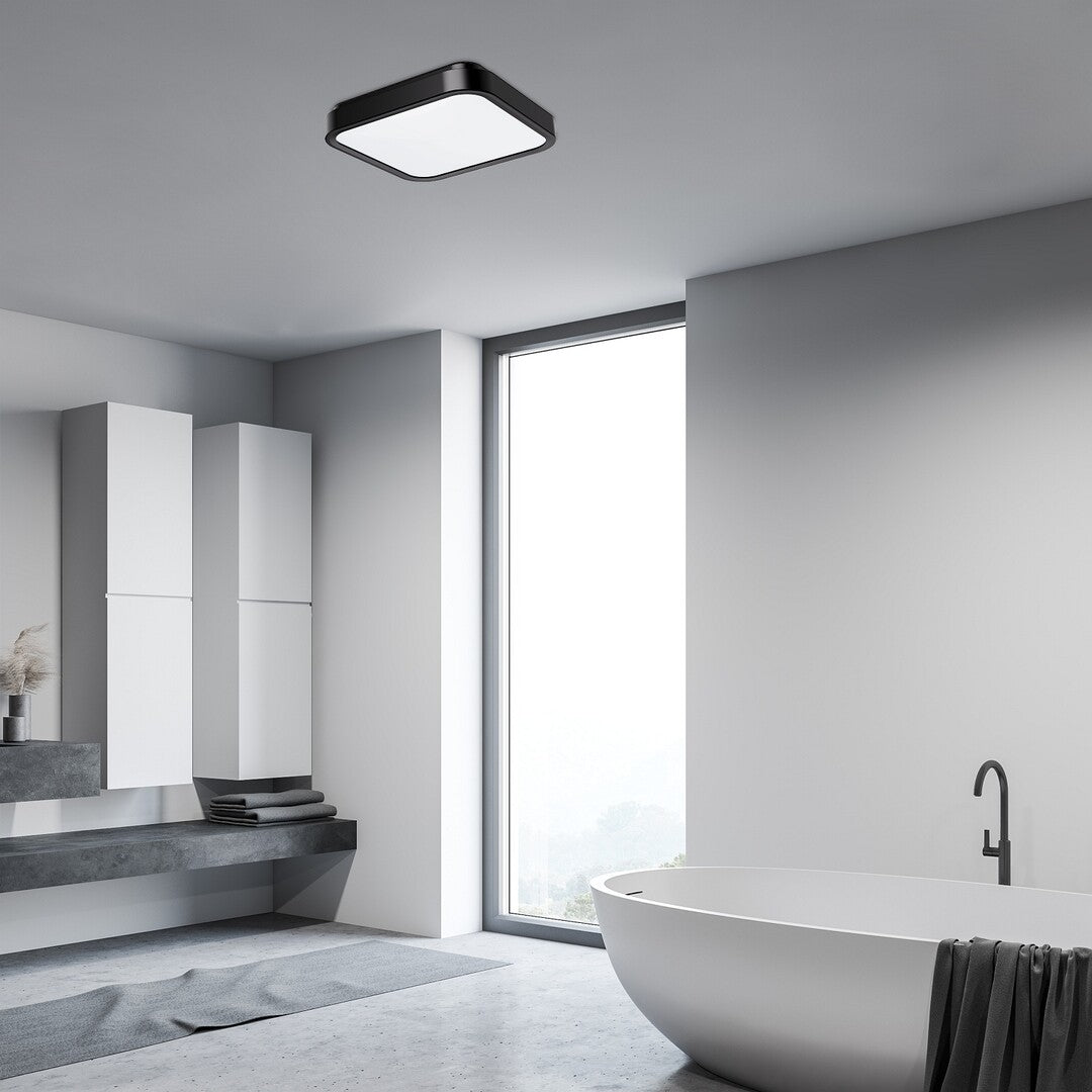 Plafoniera baie Rabalux Samira Black 71256