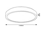 Plafoniera baie Rabalux Samira White 71259