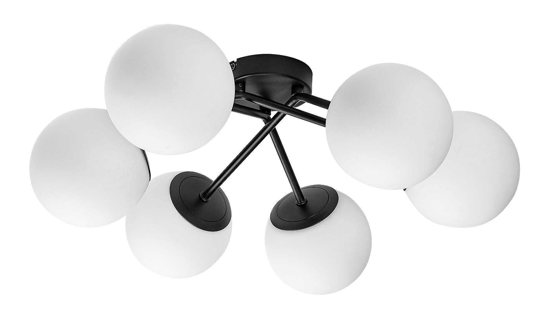 Lustra Rabalux Meduza Mat Black 71294