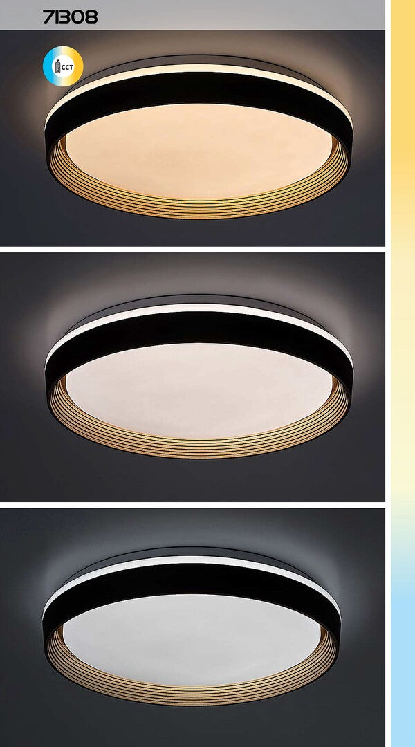 Plafoniera Rabalux Ladan Brown Gold 71308