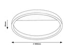 Plafoniera Rabalux Thric Black Gold 71309