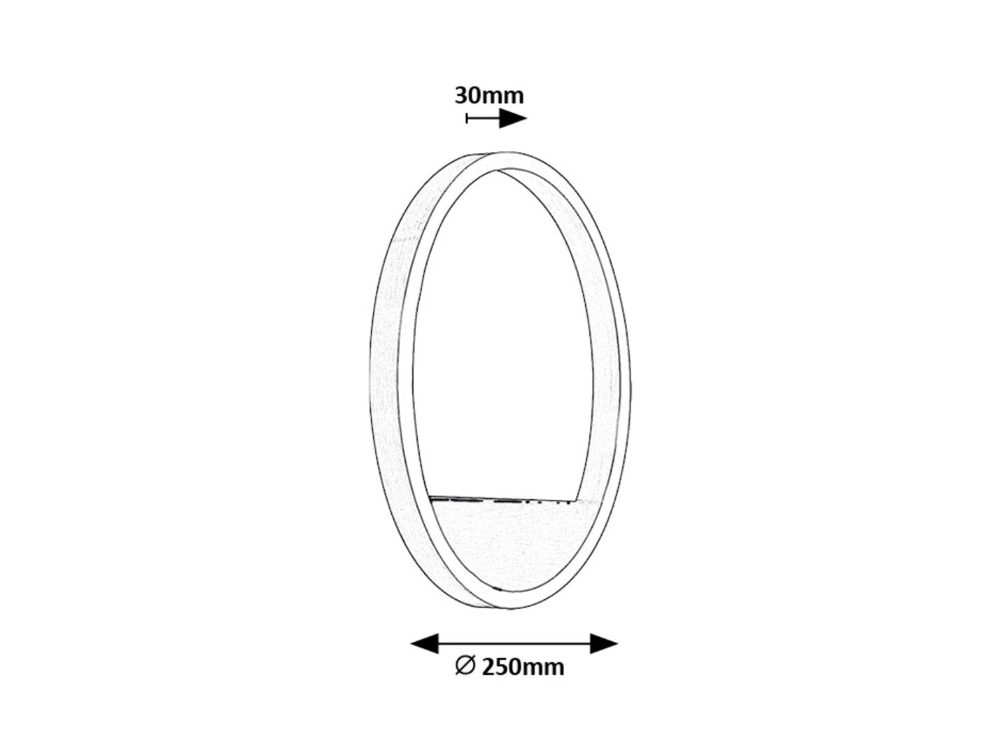 Aplica Rabalux Thrac Aluminium 71312