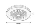Ventilator Rabalux Dalfon2 Black 71331