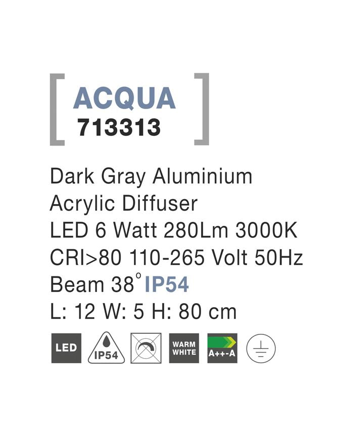 Stalp Nova Luce ACQUA 713313