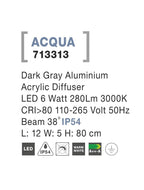 Stalp Nova Luce ACQUA 713313