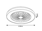 Ventilator Rabalux Dalfon2 Black 71336