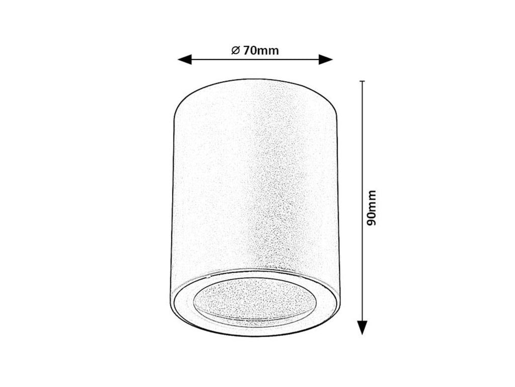Spot exterior aplicat Rabalux Koven White 71343