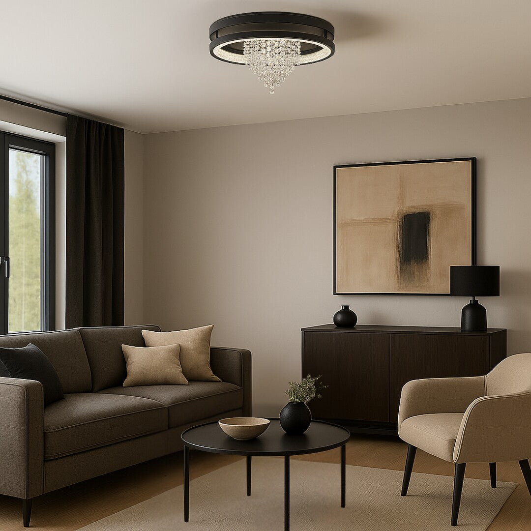 Plafoniera Rabalux Maribell Black 71353