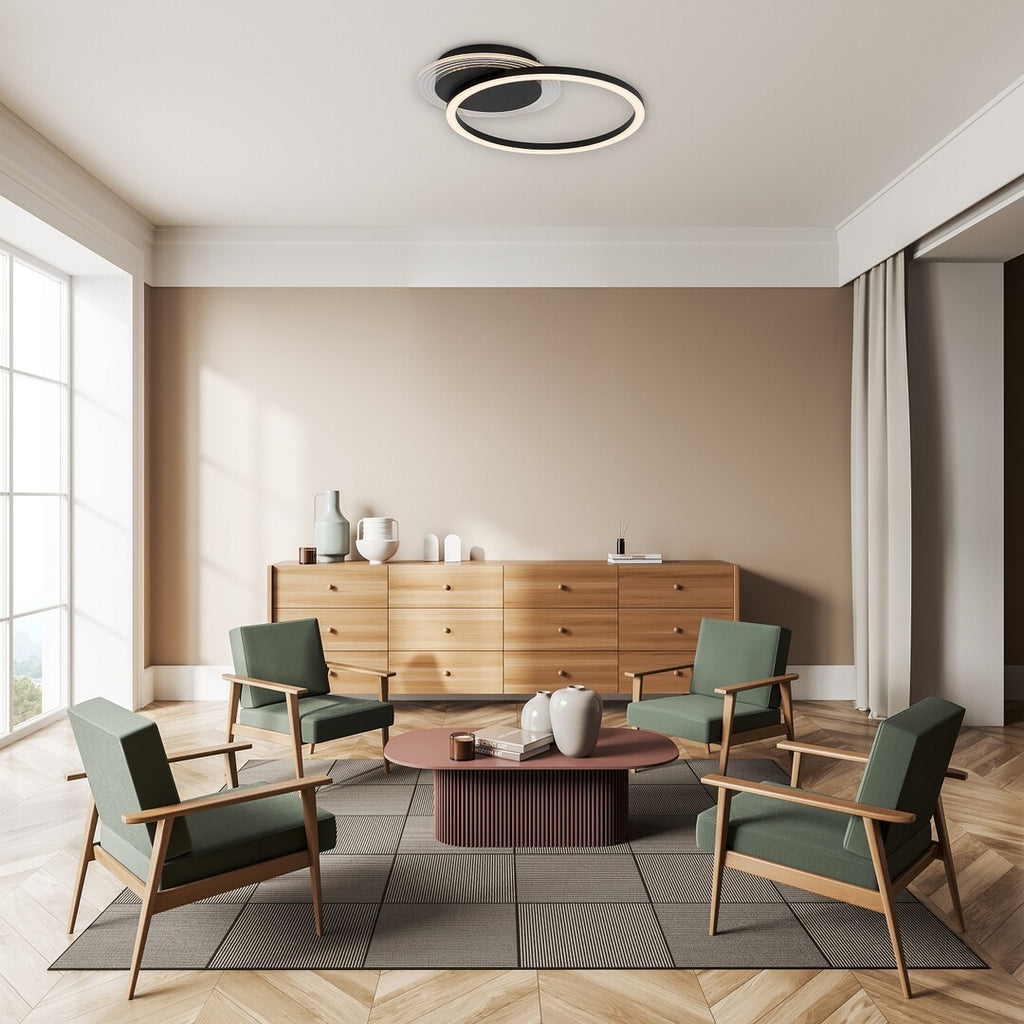 Plafoniera Rabalux Kerstin Black 71368