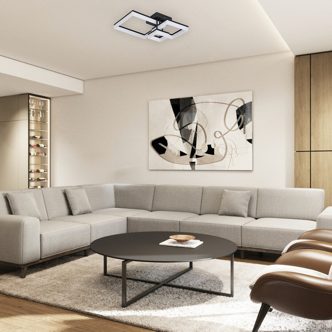 Plafoniera Rabalux Amilia Black 71386
