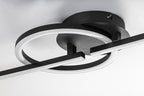 Plafoniera Rabalux Twisterra Black 71395
