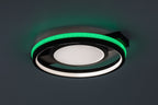 Plafoniera Rabalux Shirin Black 71401