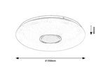 Plafoniera Rabalux Balmerino White 71414