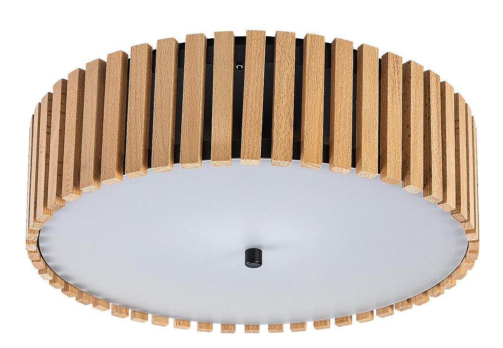Plafoniera Rabalux Noxelle Mat Black Wood 71420