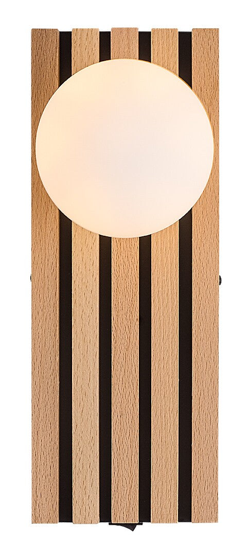Aplica Rabalux Noxelle Mat Black Wood 71421