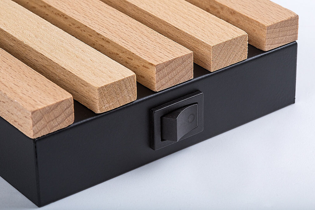 Aplica Rabalux Noxelle Mat Black Wood 71421