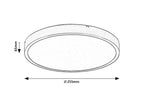 Plafoniera baie Rabalux Alenzo White 71425