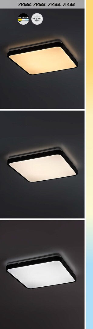 Plafoniera baie Rabalux Alenzo Black 71432