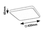 Plafoniera baie Rabalux Alenzo Black 71433