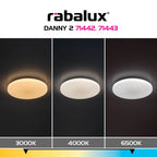 Plafoniera Rabalux Danny2 White 71442