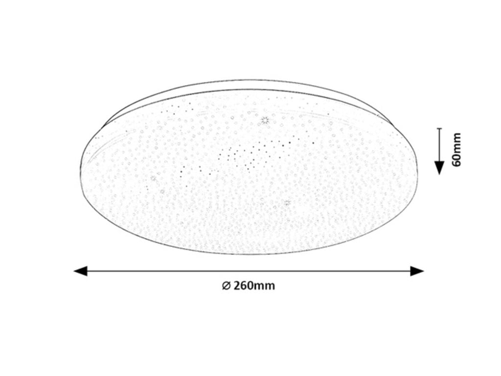 Plafoniera Rabalux Danny2 White 71444