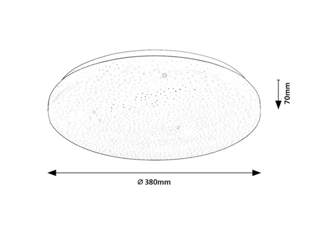 Plafoniera Rabalux Danny2 White 71446