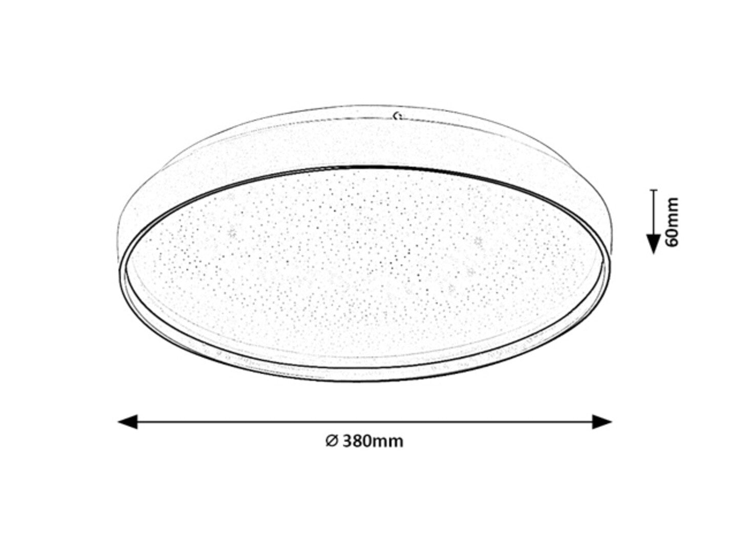 Plafoniera Rabalux Zerava Gold 71452