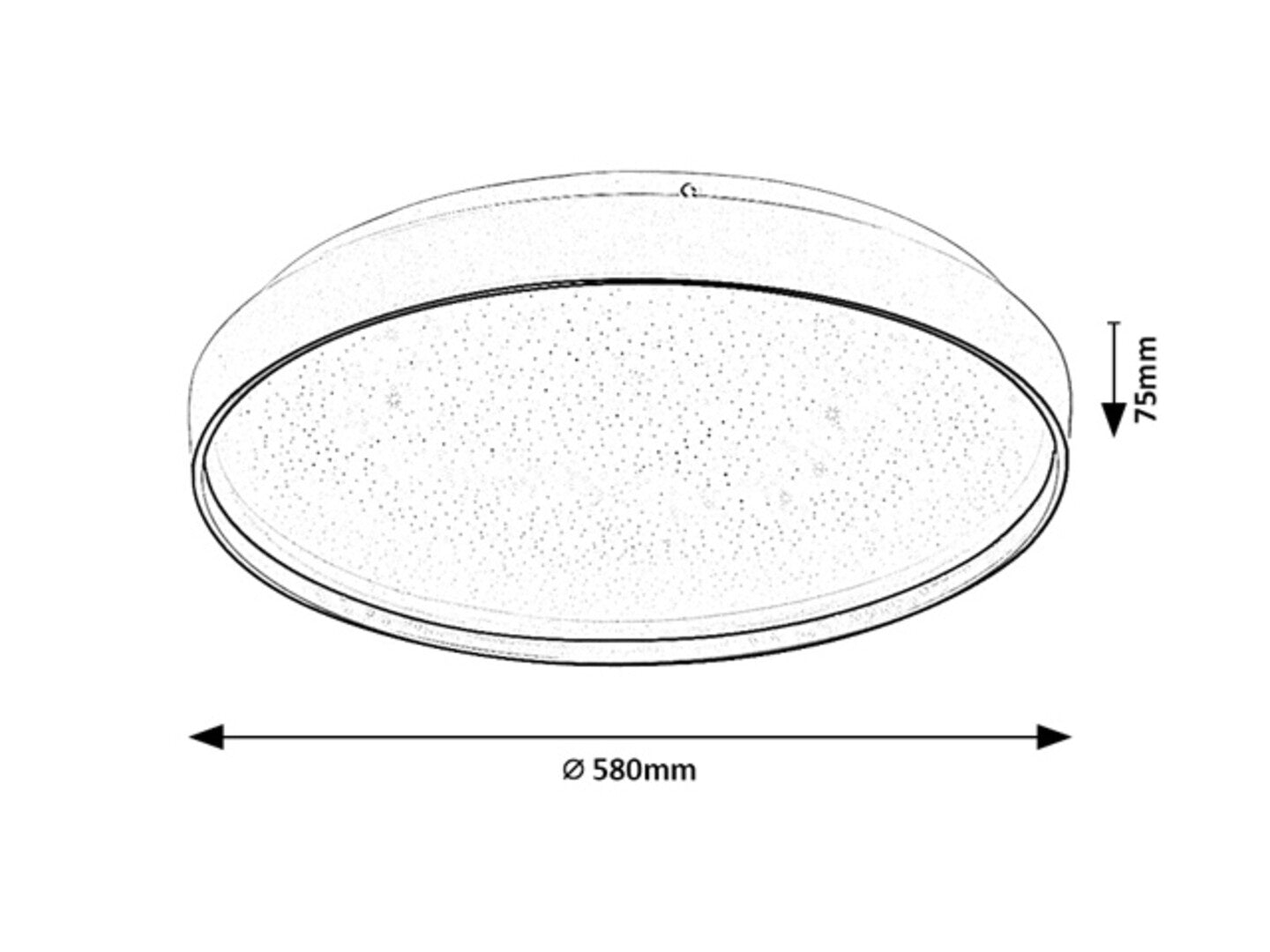 Plafoniera Rabalux Zerava Gold 71453