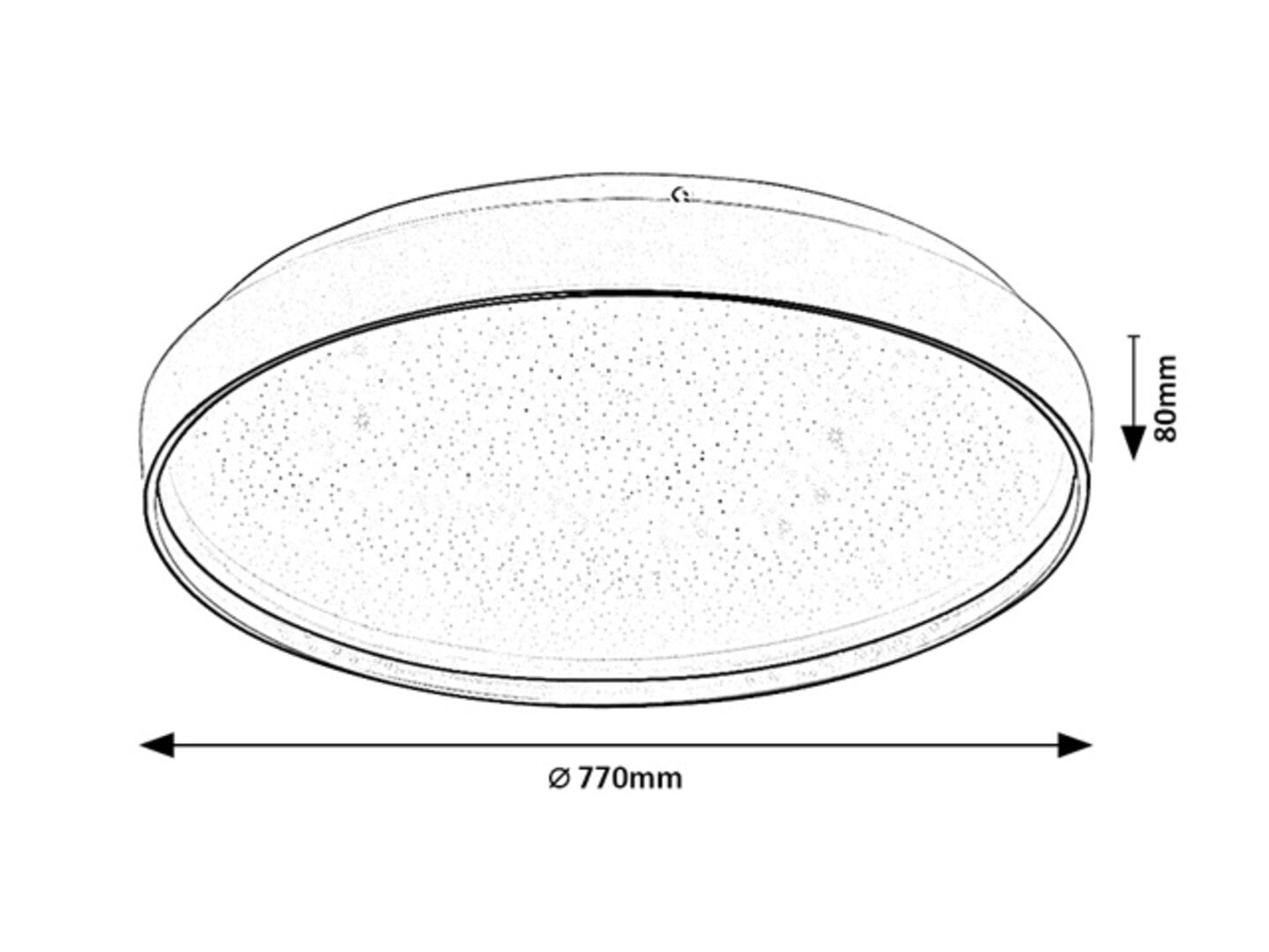 Plafoniera Rabalux Zerava Gold 71454