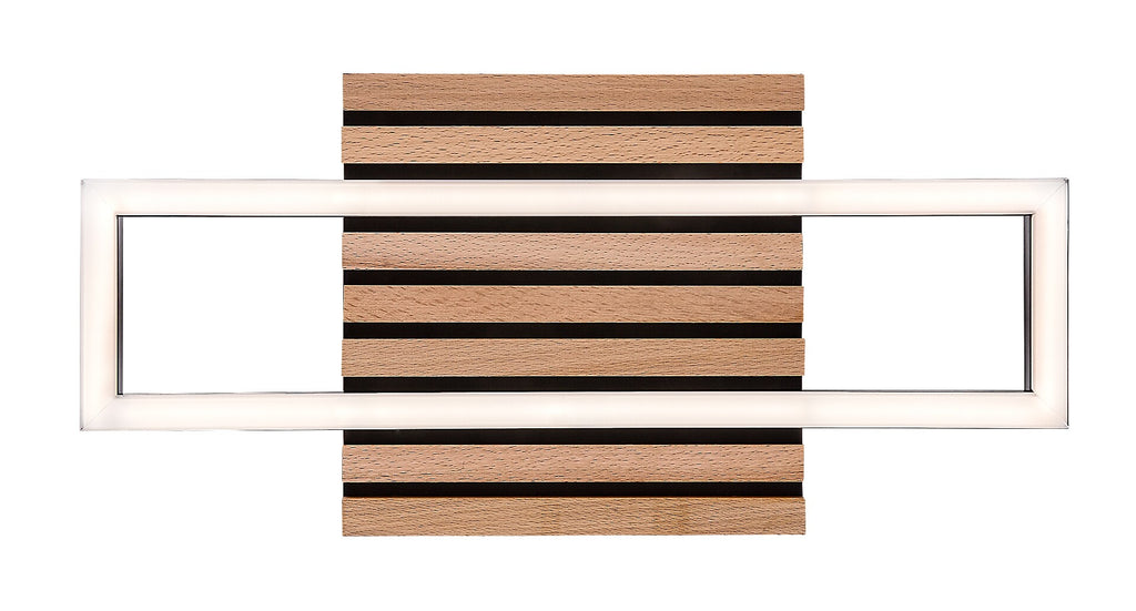 Plafoniera Rabalux Noxelle Mat Black Wood 71455