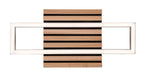 Plafoniera Rabalux Noxelle Mat Black Wood 71455