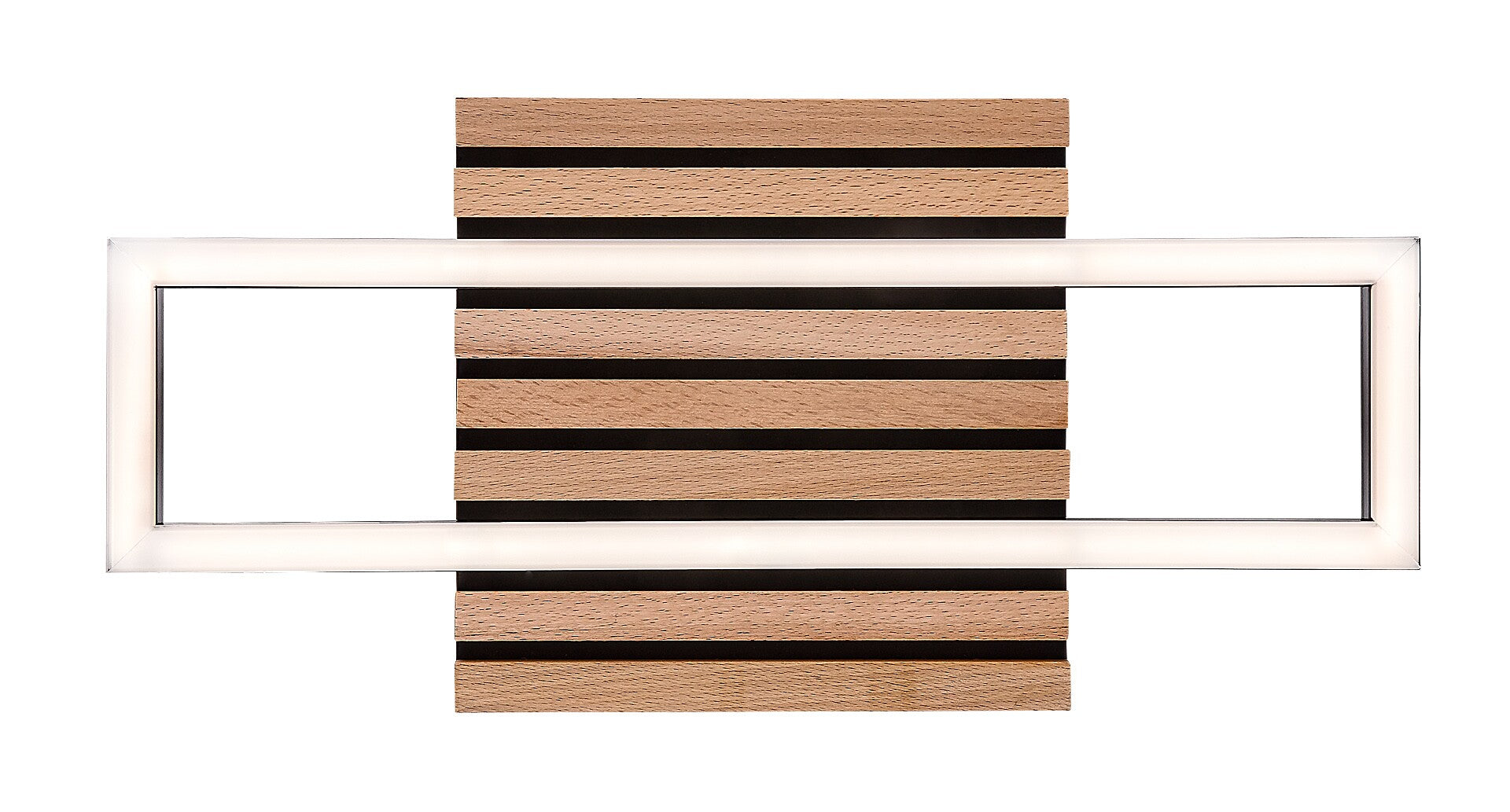 Plafoniera Rabalux Noxelle Mat Black Wood 71455