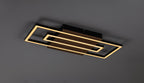 Plafoniera Rabalux Noxelle Mat Black Wood 71456