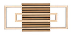 Plafoniera Rabalux Noxelle Mat Black Wood 71456