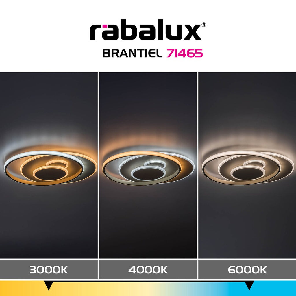 Plafoniera Rabalux Brantiel Gray Beige 71465