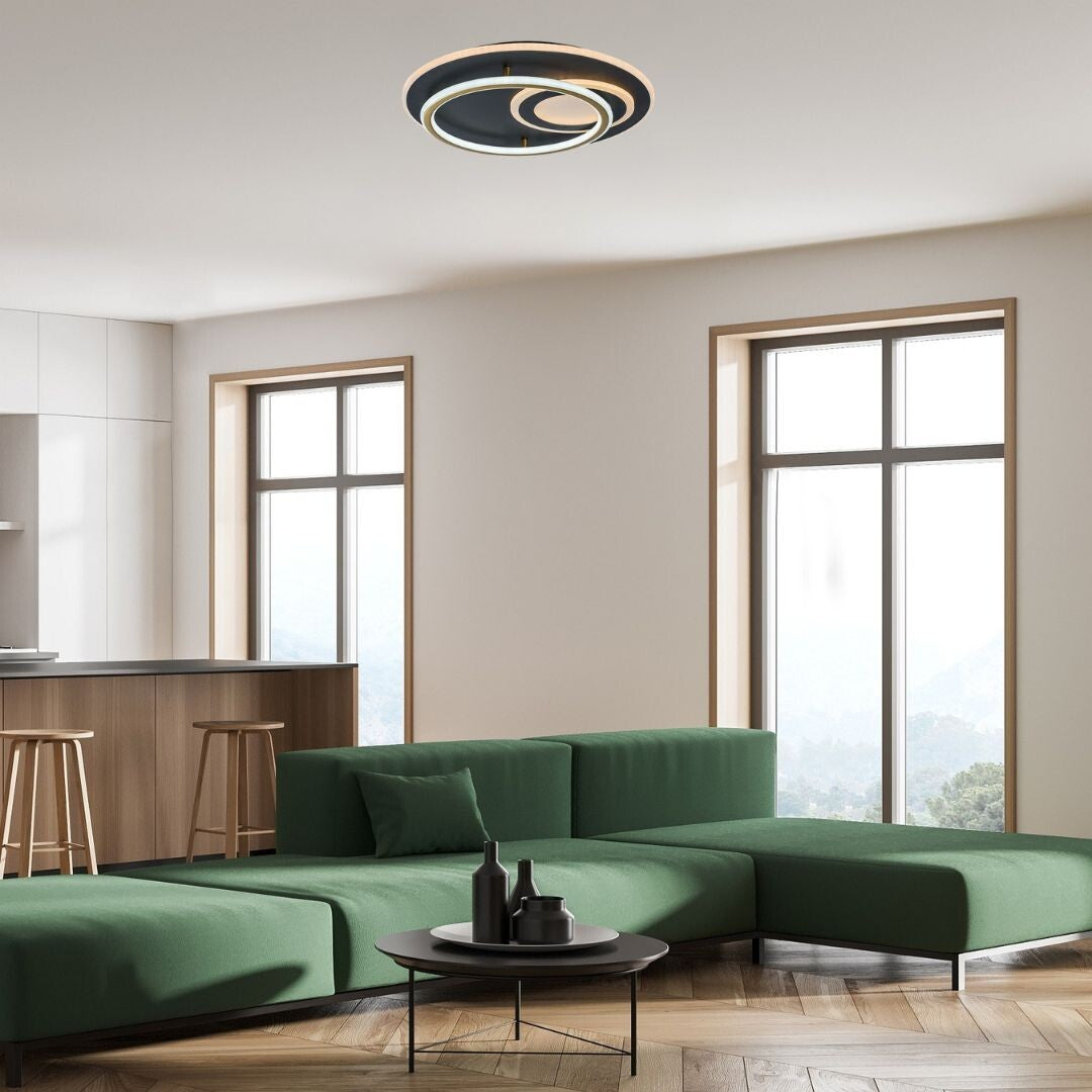 Plafoniera Rabalux Brantiel Black Gold 71466